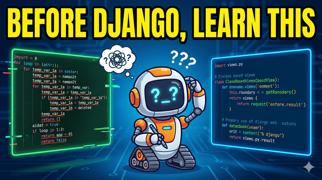 🚀 5 Python Concepts You Must Master Before Your First Line of Django